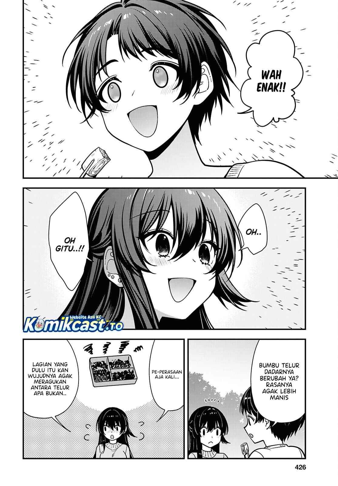 Tonari no Seki no Yankee Shimizu-san ga Kami o Kuroku Sometekita Chap 21 - Next Chap 22