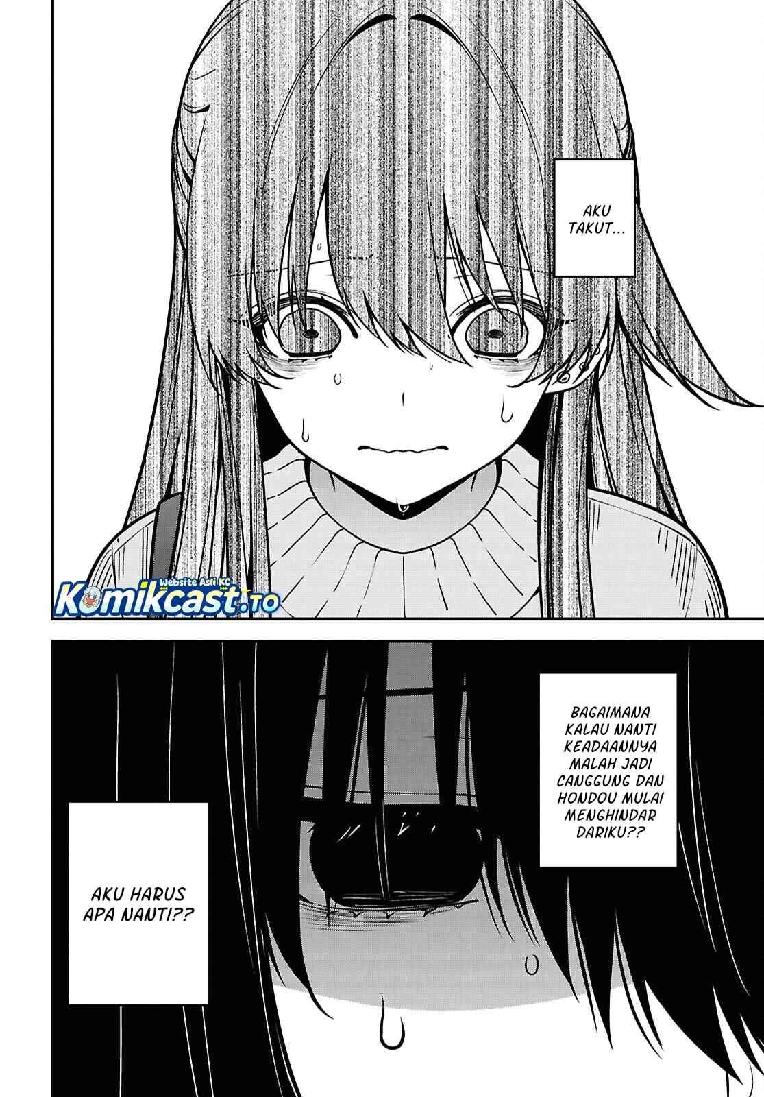 Tonari no Seki no Yankee Shimizu-san ga Kami o Kuroku Sometekita Chap 21 - Next Chap 22