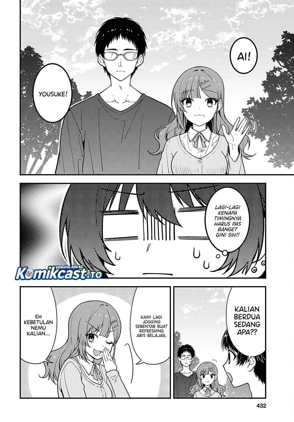 Tonari no Seki no Yankee Shimizu-san ga Kami o Kuroku Sometekita Chap 21 - Next Chap 22