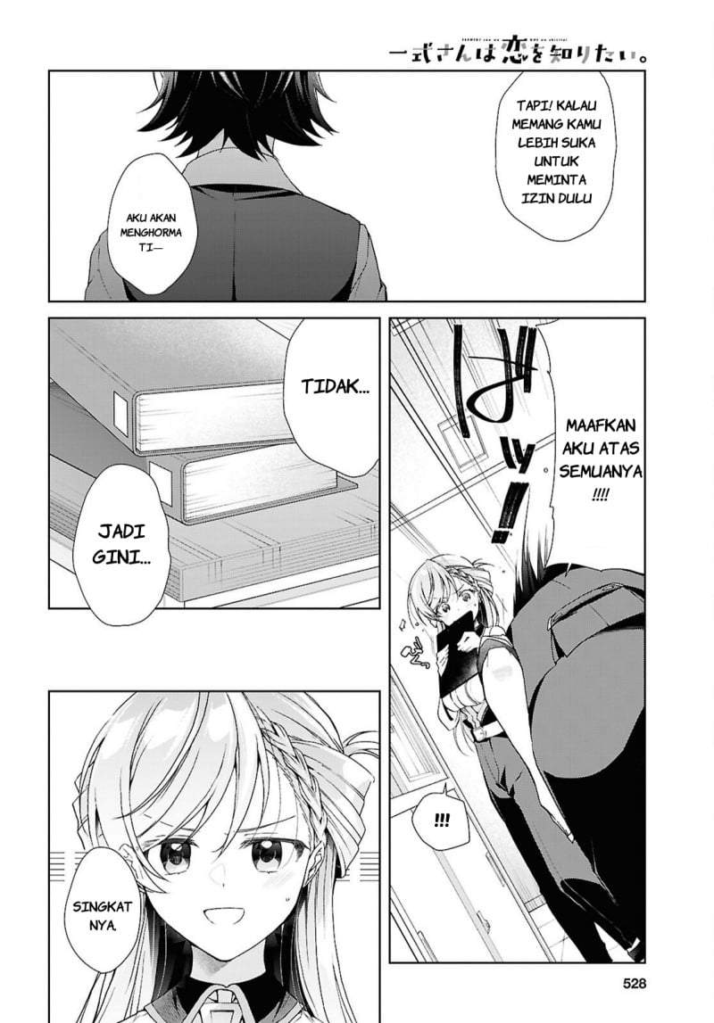 Isshiki-san wa Koi wo shiritai. Chap 50 - Next Chap 51