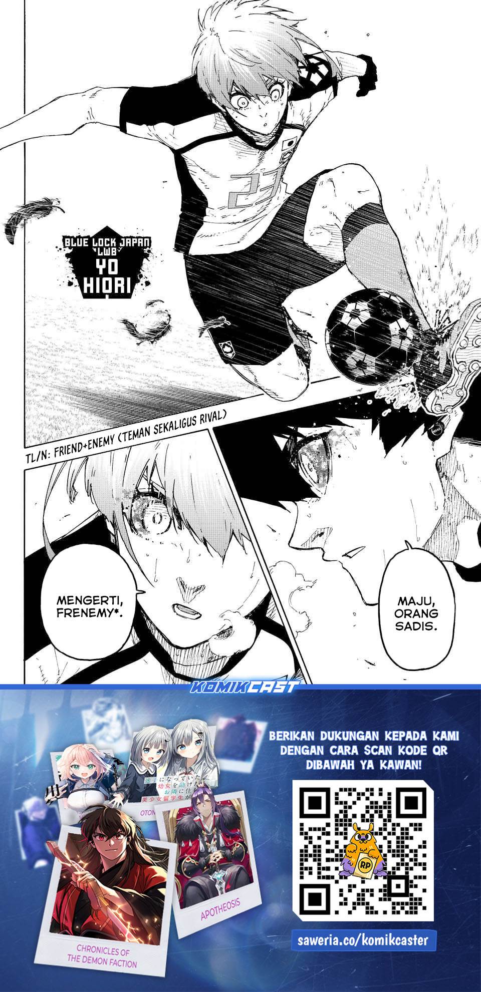 Blue Lock Chap 335 - Next Chap 336