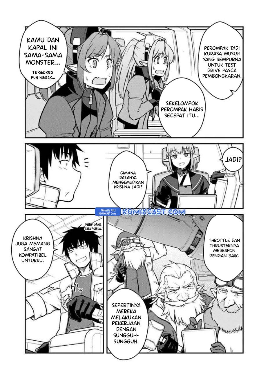 Mezametara Saikyou Soubi to Uchuusen-mochi Datta no de, Ikkodate Mezashite Youhei Toshite Jiyuu ni Ikitai Chap 48.1 - Next Chap 49.1