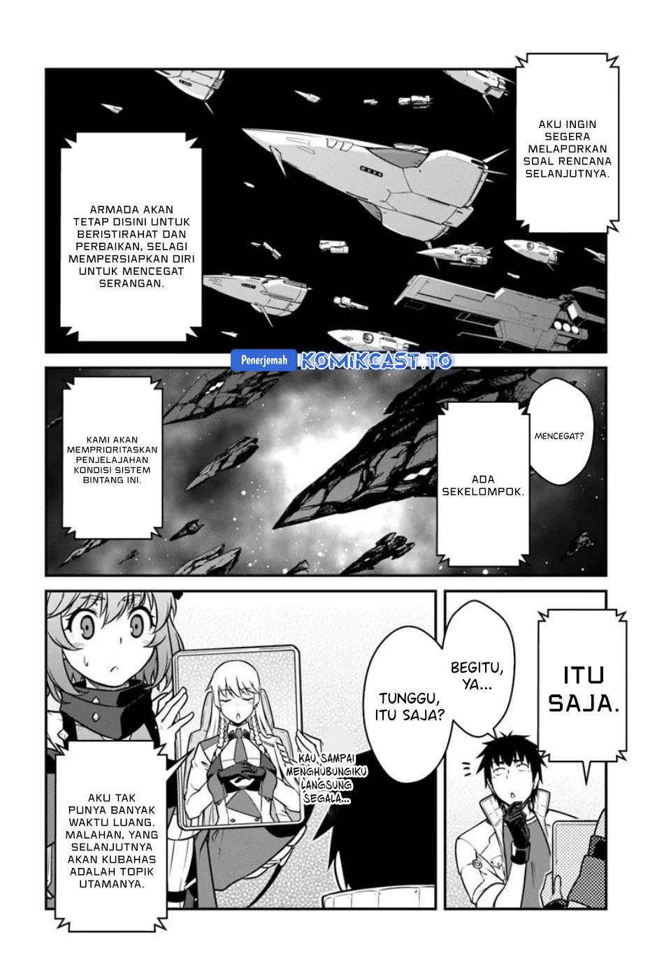 Mezametara Saikyou Soubi to Uchuusen-mochi Datta no de, Ikkodate Mezashite Youhei Toshite Jiyuu ni Ikitai Chap 55.1 - Next Chap 56.1