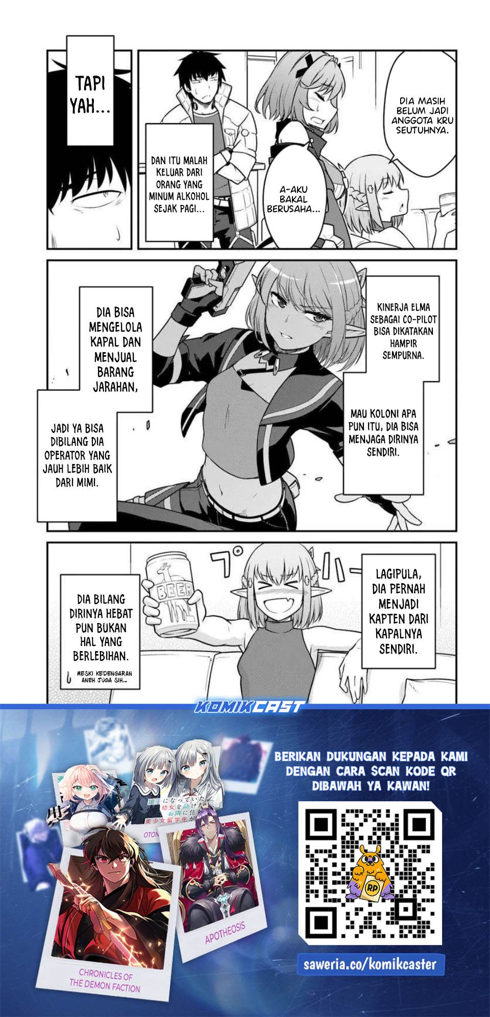 Mezametara Saikyou Soubi to Uchuusen-mochi Datta no de, Ikkodate Mezashite Youhei Toshite Jiyuu ni Ikitai Chap 50.1 - Next Chap 51.1