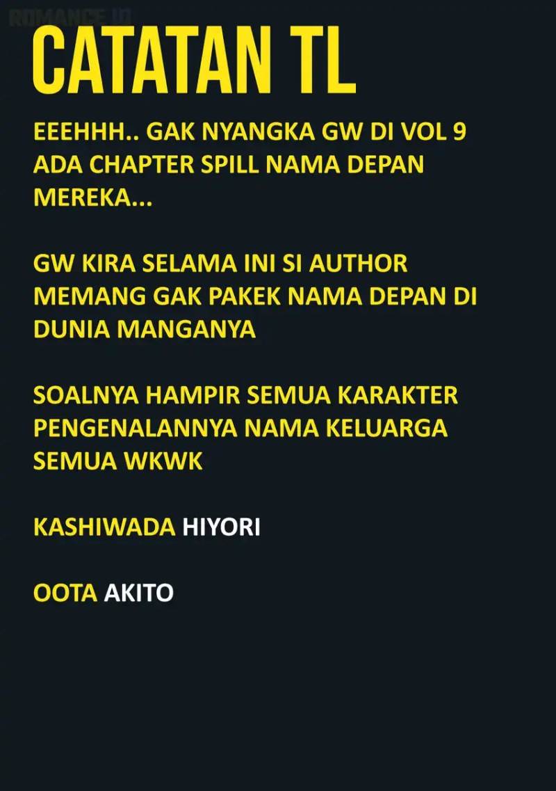 Kao ni denai Kashiwada-san to Kao ni deru Ota-kun Chap 111.5 - Next Chap 112.5