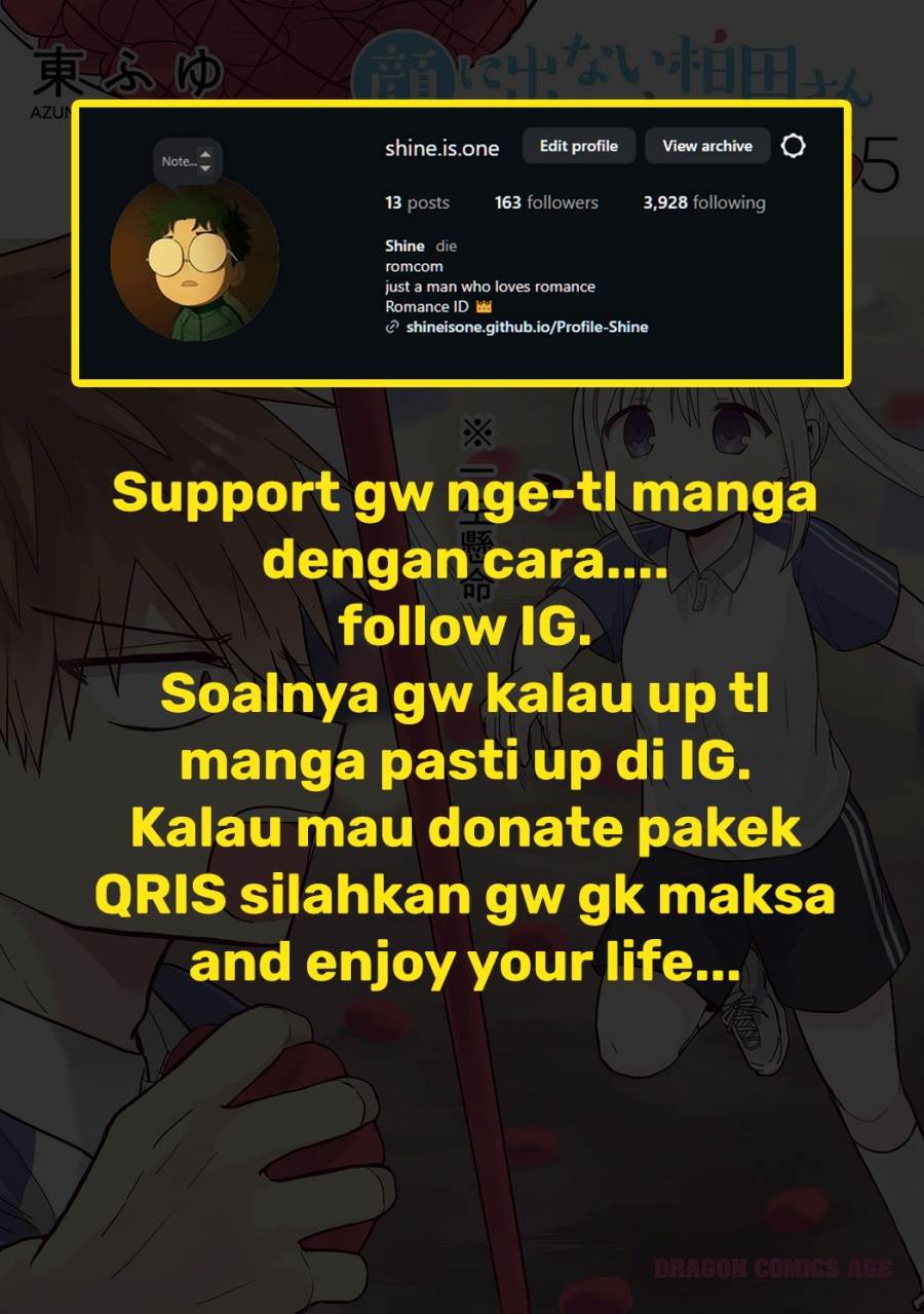 Kao ni denai Kashiwada-san to Kao ni deru Ota-kun Chap 62 - Next Chap 63