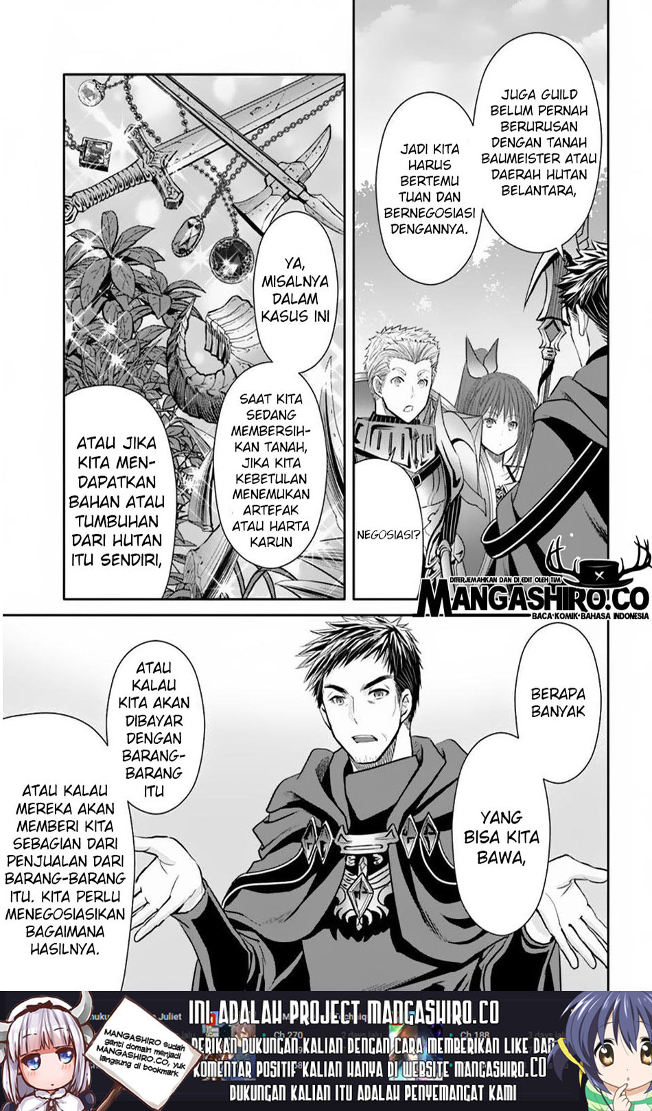 Hachinan tte, Sore wa Nai Deshou! Chap 44 - Next Chap 45