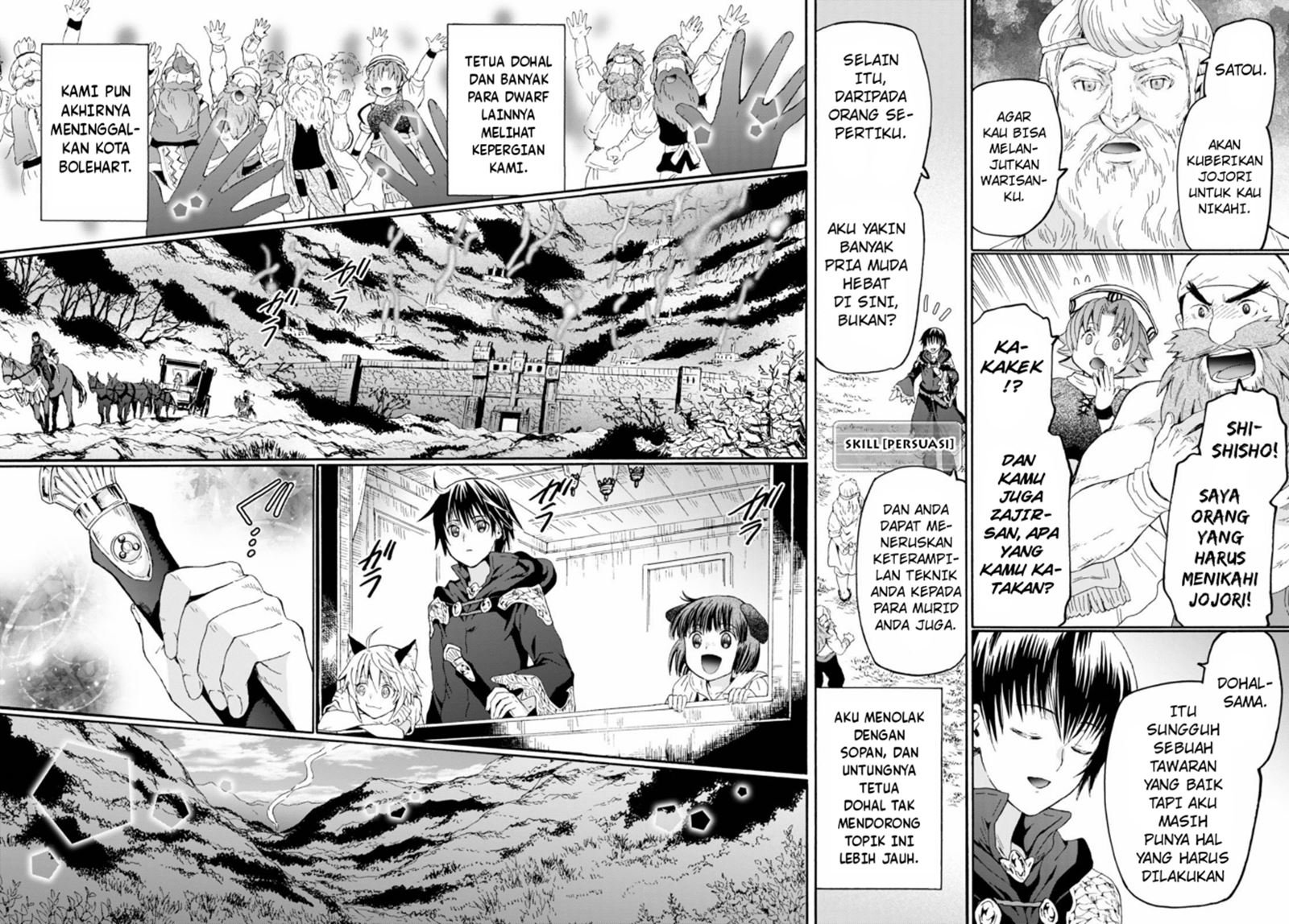 Death March kara Hajimaru Isekai Kyousoukyoku Chap 75 - Next Chap 76