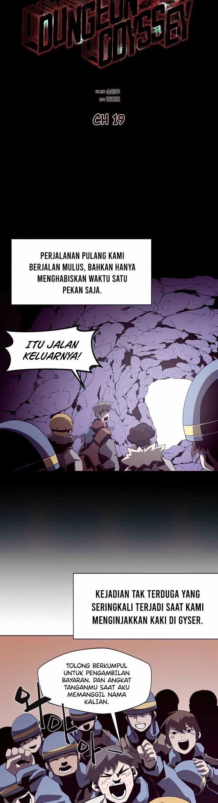 Dungeon Odyssey Chap 19 - Next Chap 20