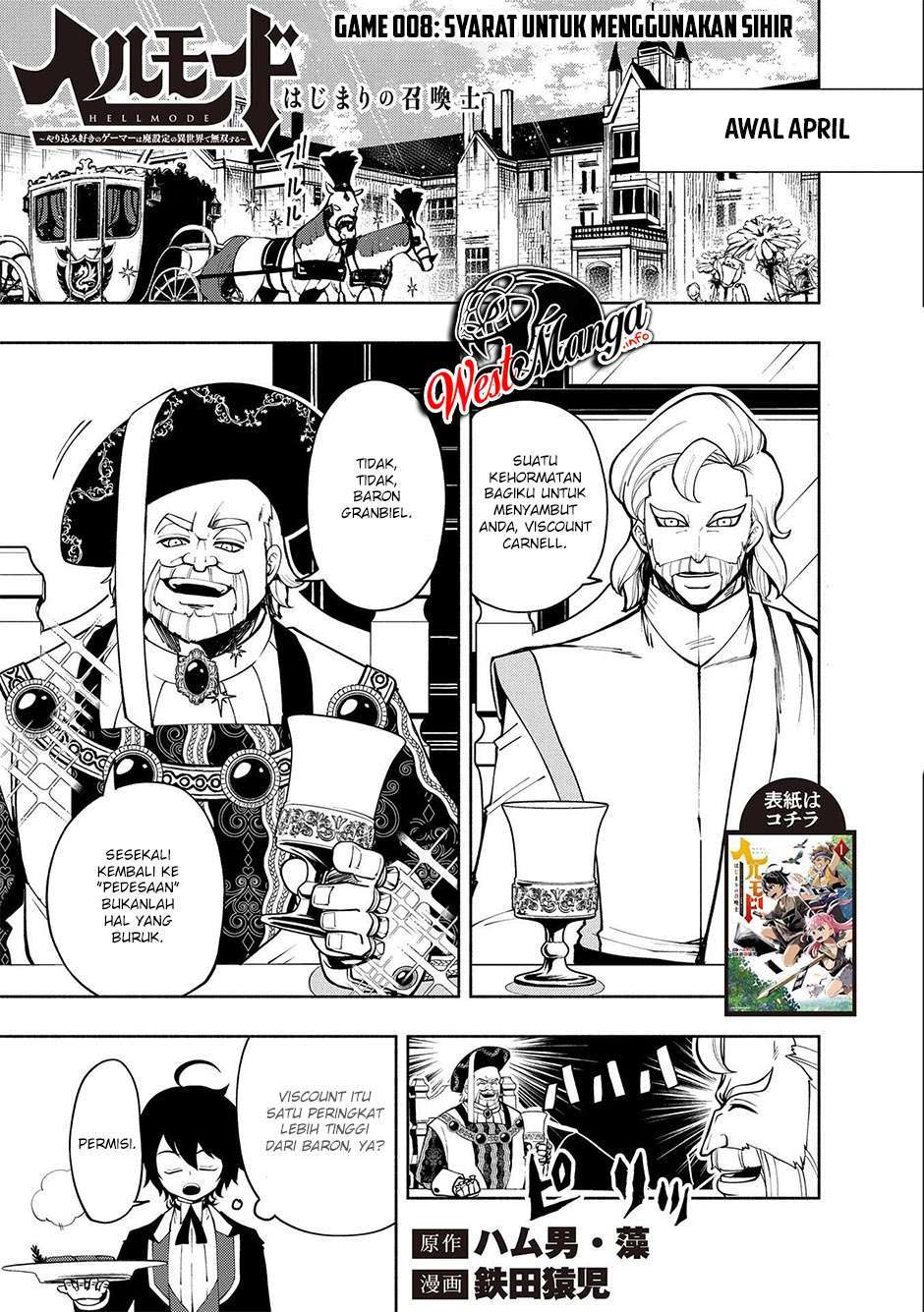 Hell Mode: Yarikomi Suki no Gamer wa Hai Settei no Isekai de Musou Suru Chap 8 - Next Chap 9