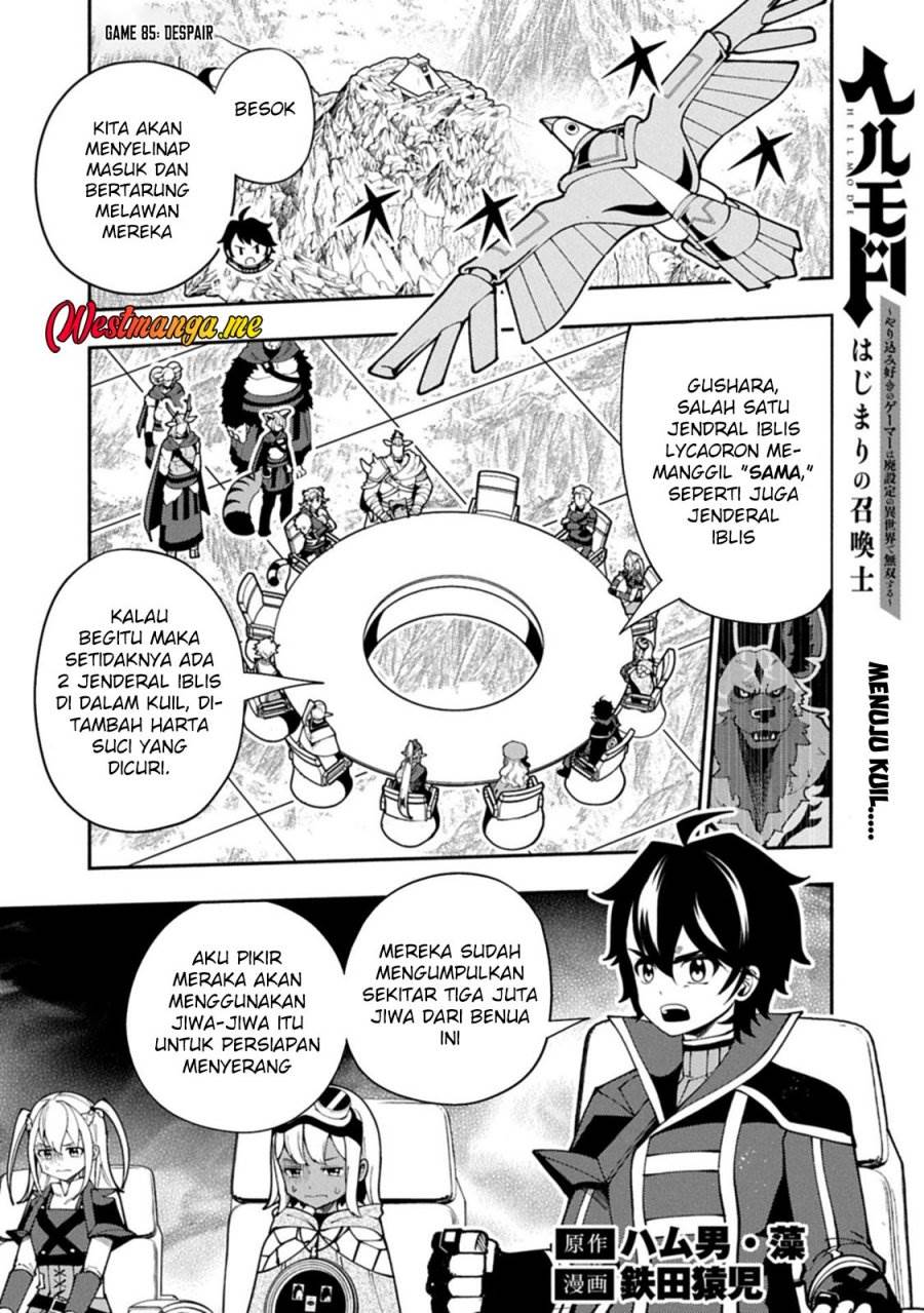 Hell Mode: Yarikomi Suki no Gamer wa Hai Settei no Isekai de Musou Suru Chap 85 - Next Chap 86