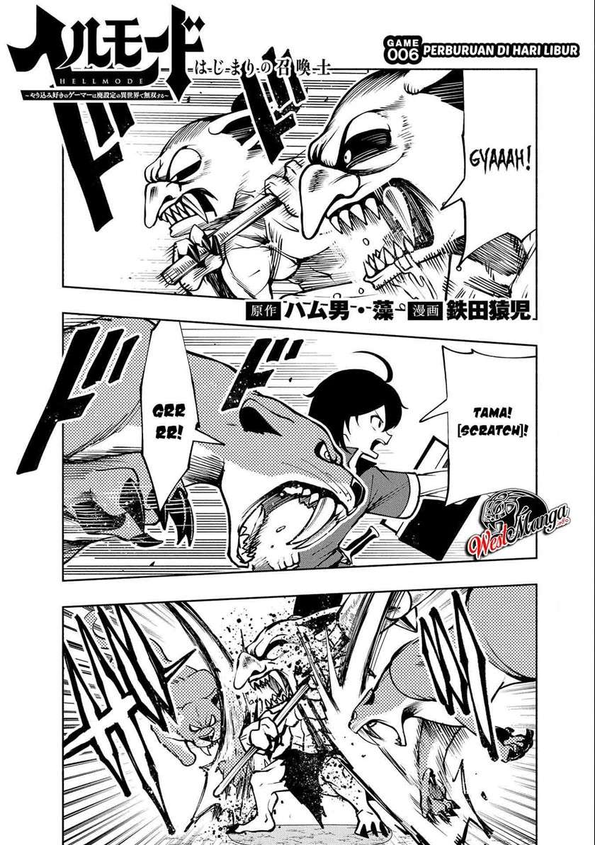 Hell Mode: Yarikomi Suki no Gamer wa Hai Settei no Isekai de Musou Suru Chap 6 - Next Chap 7