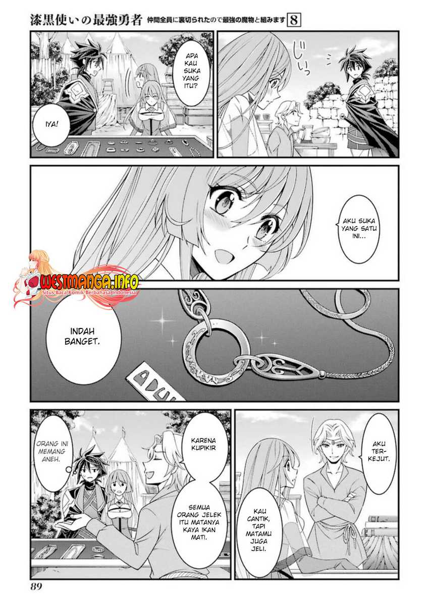 Shikkoku Tsukai no Saikyo Yusha Nakama Zen’in ni Uragira Retanode Saikyo no Mamono Chap 40 - Next Chap 41