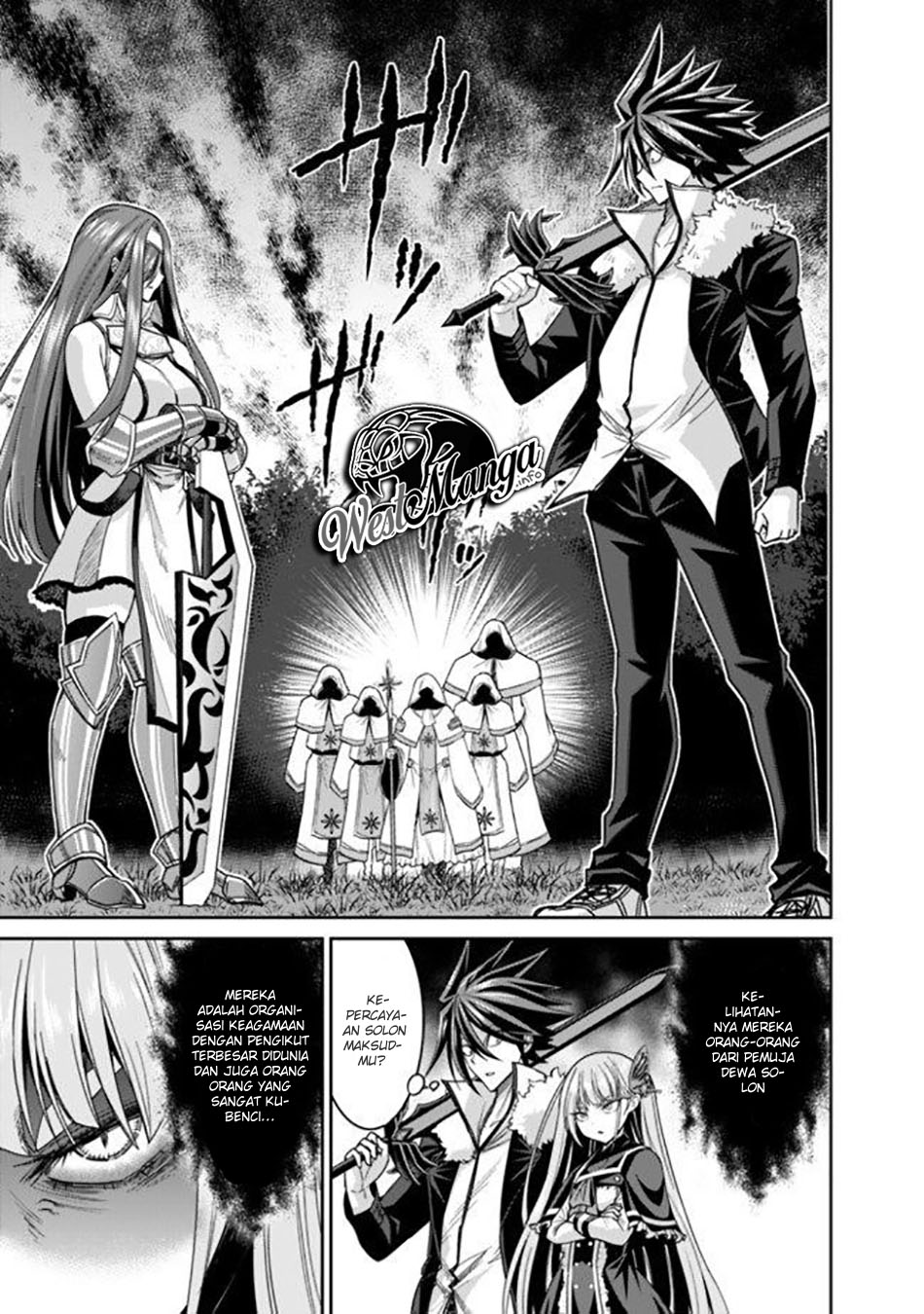 Kujibiki Tokushou Musou Harem-ken Chap 17.1 - Next Chap 18.1