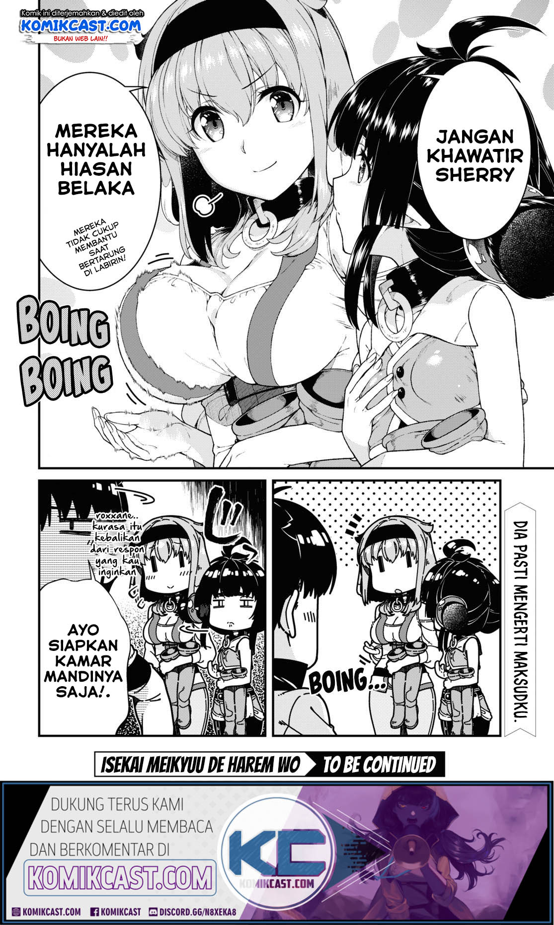 Isekai Meikyuu de Harem o Chap 39 - Next Chap 40