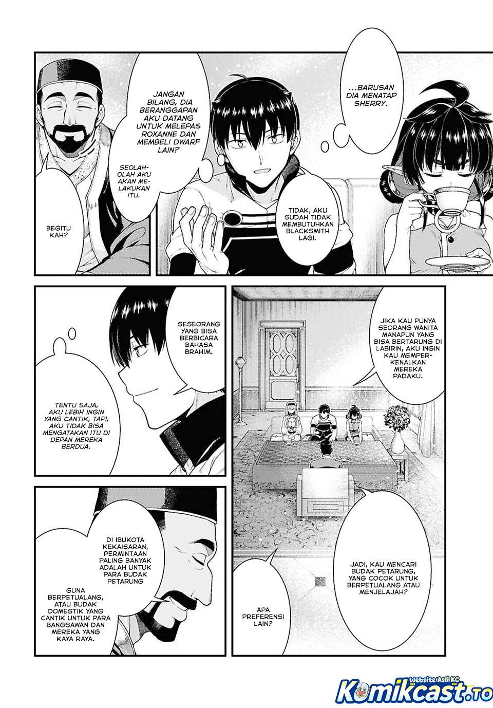 Isekai Meikyuu de Harem o Chap 101 - Next Chap 102