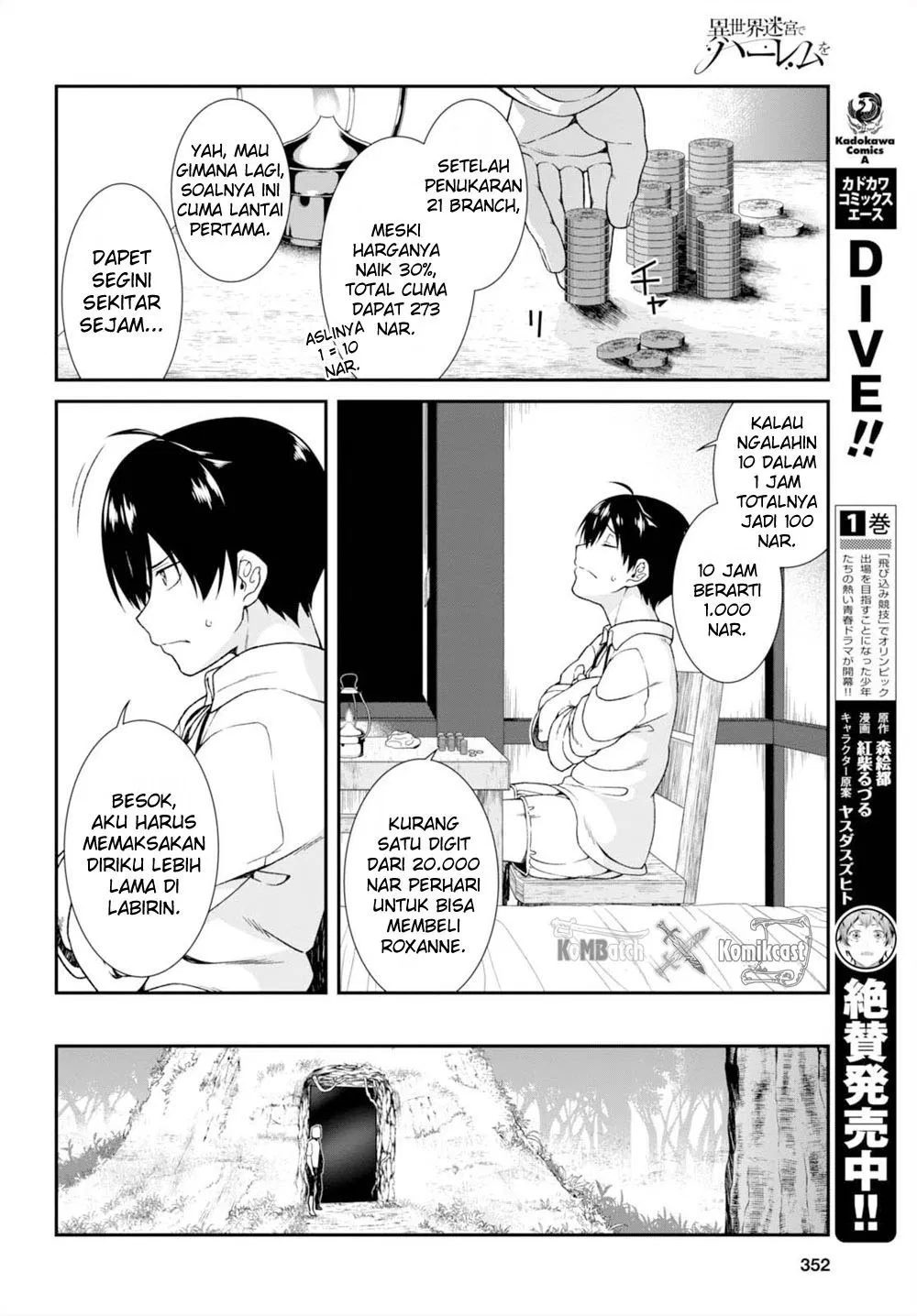 Isekai Meikyuu de Harem o Chap 5 - Next Chap 6