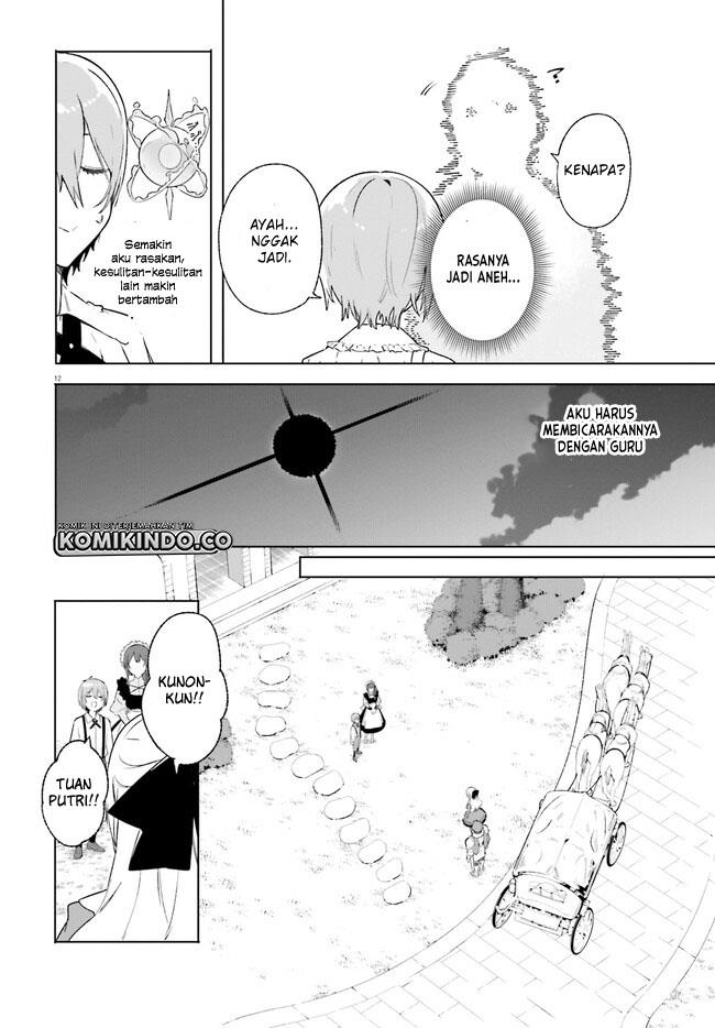 Majutsushi Kunon wa Miete Iru Chap 13.1 - Next Chap 14.1