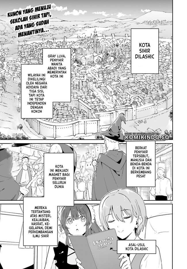 Majutsushi Kunon wa Miete Iru Chap 14.1 - Next Chap 15.1