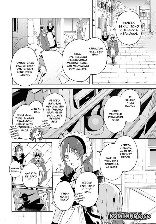 Majutsushi Kunon wa Miete Iru Chap 14.2 - Next Chap 15.2