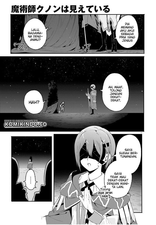 Majutsushi Kunon wa Miete Iru Chap 17.2 - Next Chap 18.2