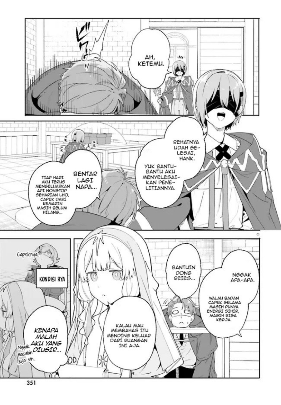 Majutsushi Kunon wa Miete Iru Chap 21.1 - Next Chap 22.1