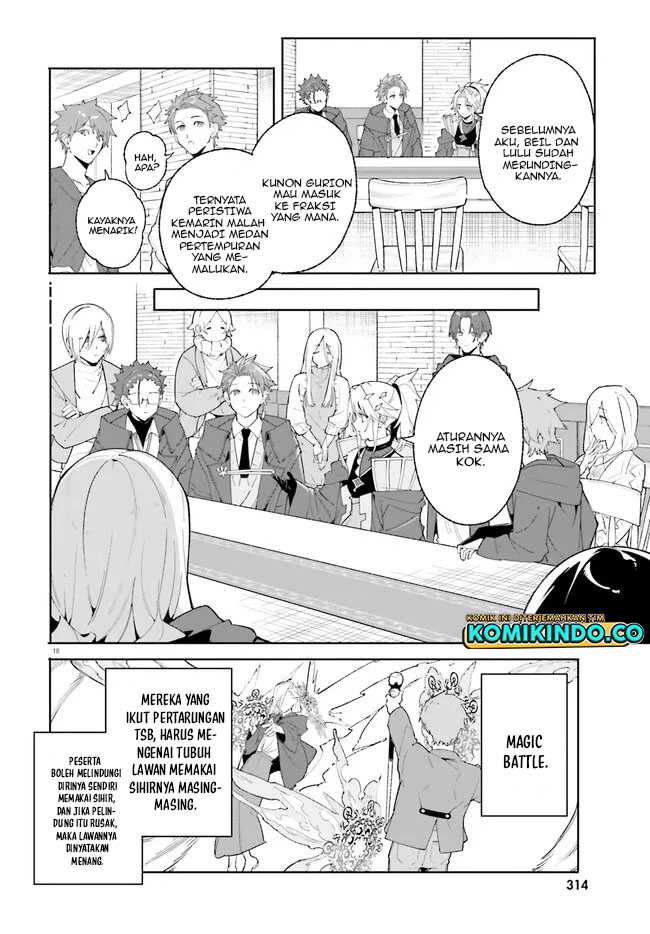 Majutsushi Kunon wa Miete Iru Chap 24.1 - Next Chap 25.1