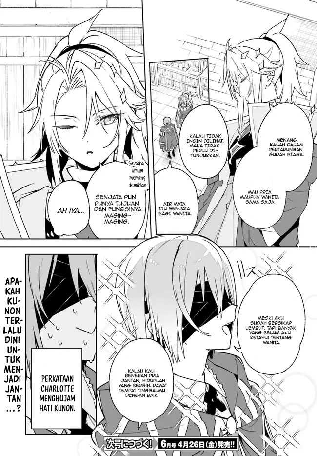 Majutsushi Kunon wa Miete Iru Chap 24.2 - Next Chap 25.2