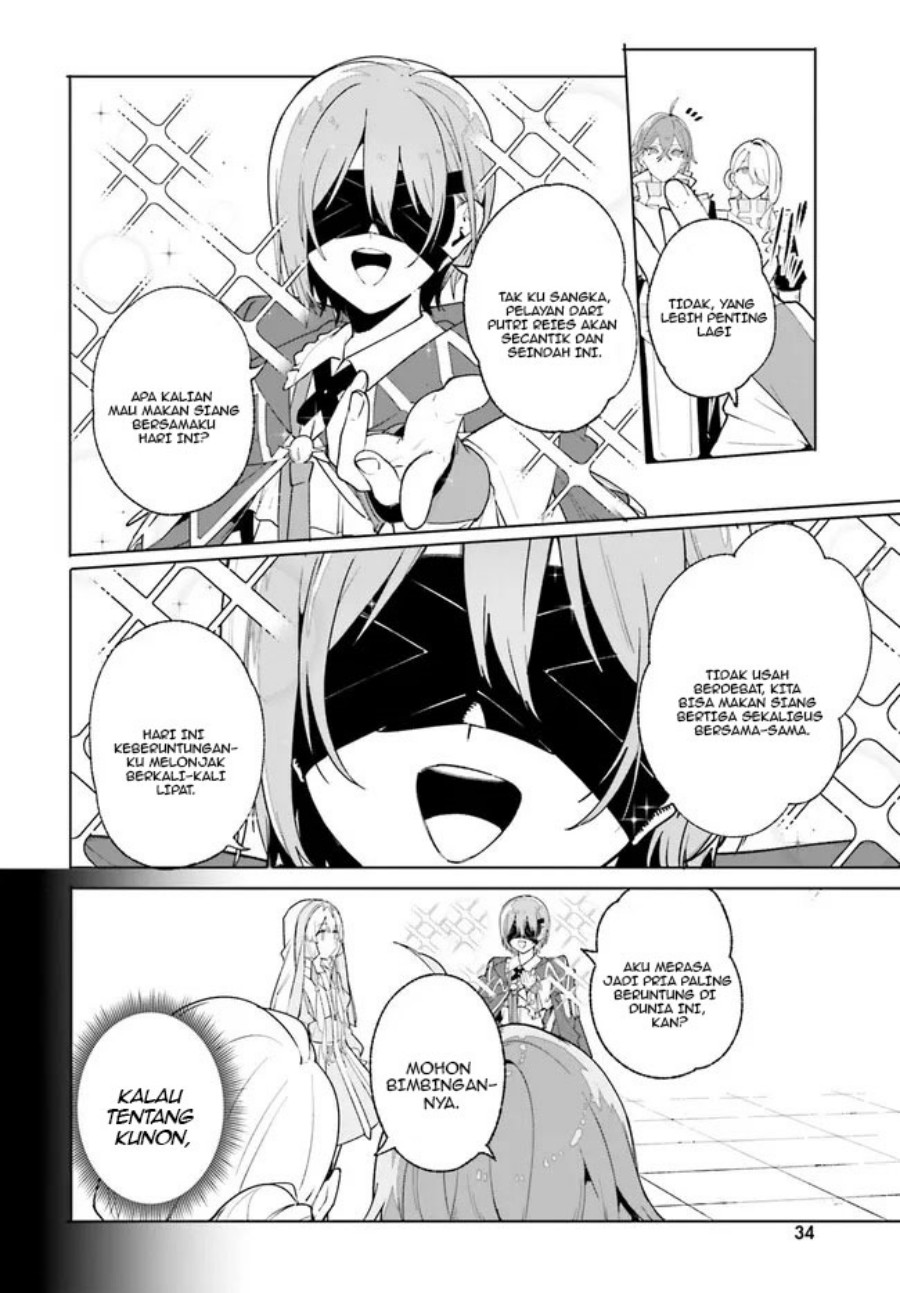 Majutsushi Kunon wa Miete Iru Chap 25.1 - Next Chap 26.1
