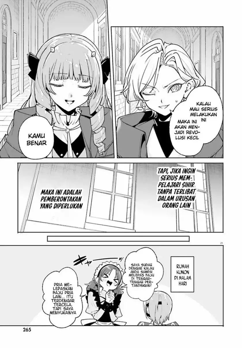 Majutsushi Kunon wa Miete Iru Chap 37.2 - Next Chap 38.2