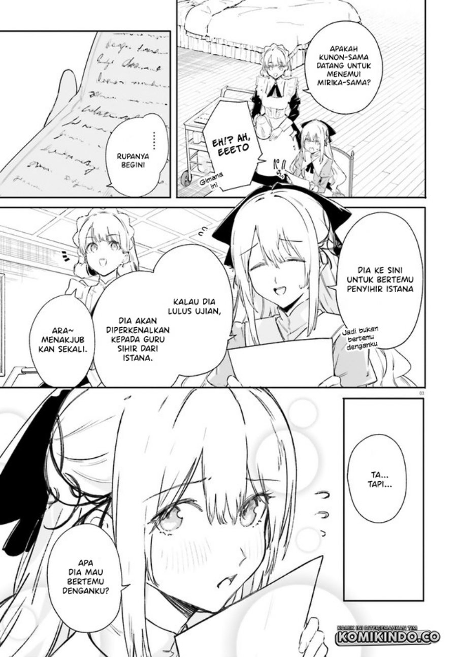 Majutsushi Kunon wa Miete Iru Chap 7.1 - Next Chap 8.1