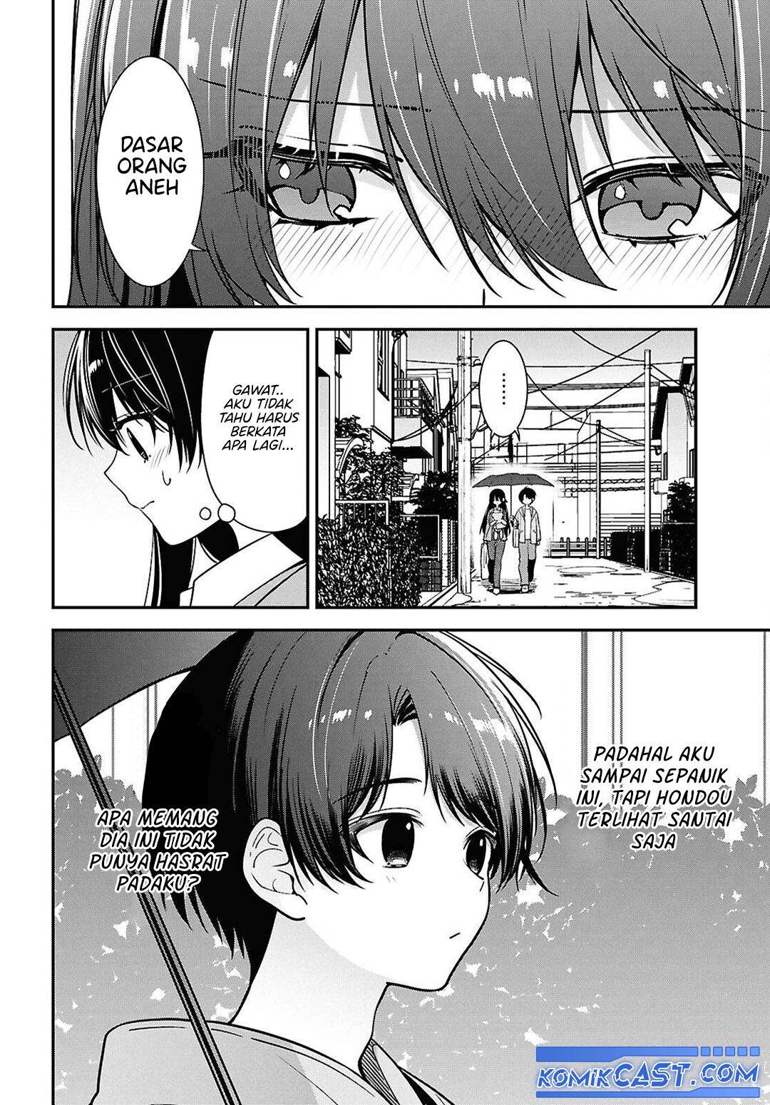 Tonari no Seki no Yankee Shimizu-san ga Kami o Kuroku Sometekita Chap 8 - Next Chap 9