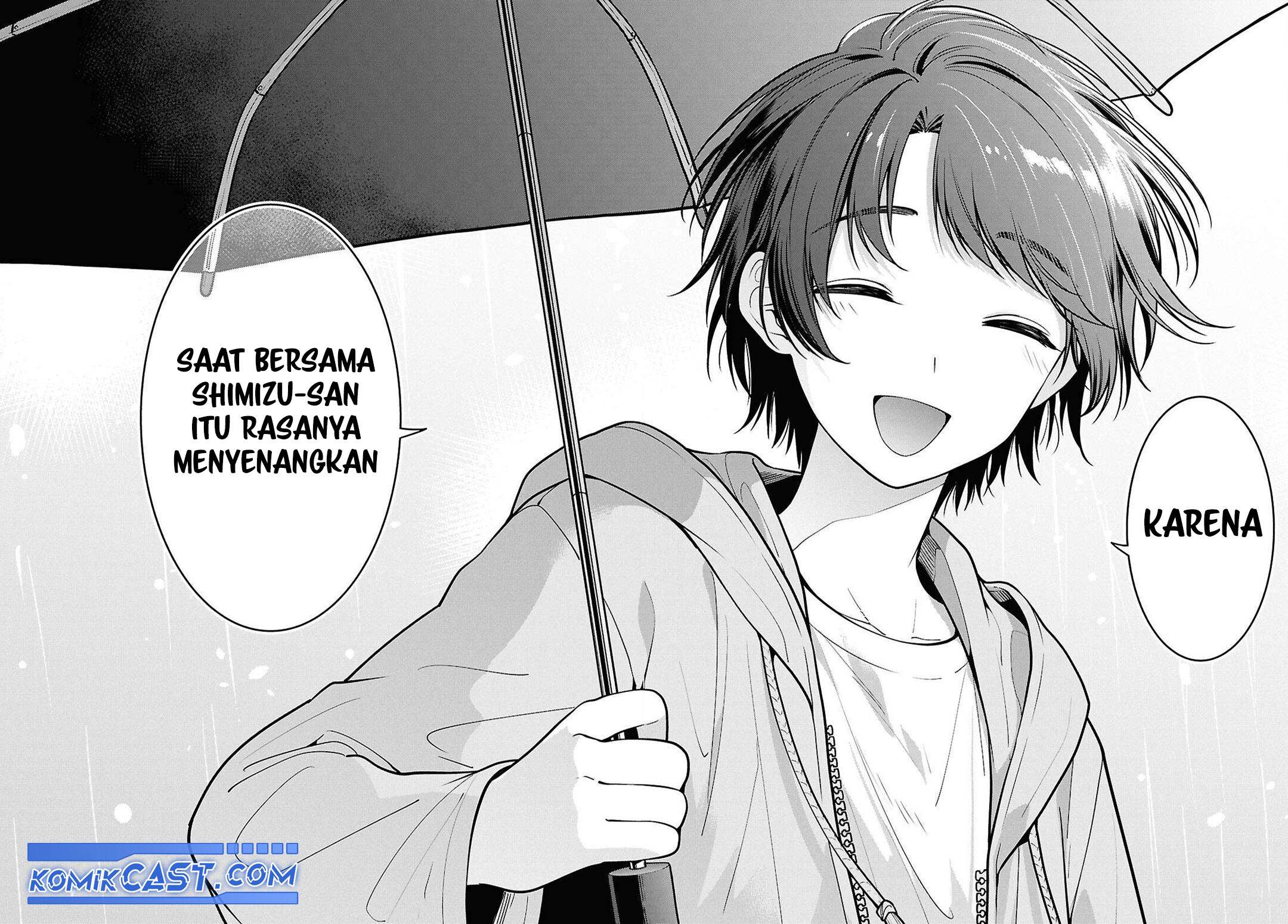 Tonari no Seki no Yankee Shimizu-san ga Kami o Kuroku Sometekita Chap 8 - Next Chap 9