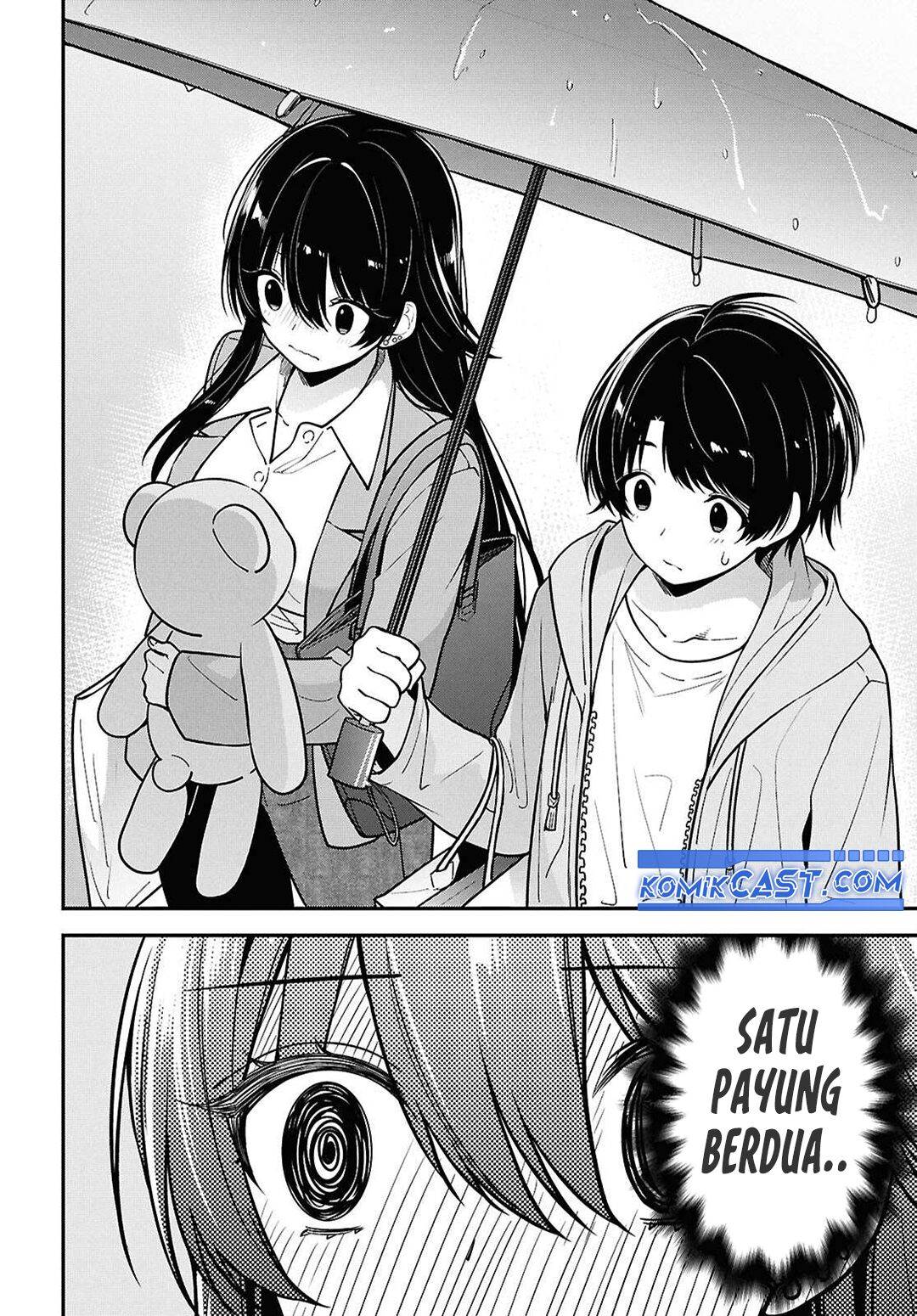 Tonari no Seki no Yankee Shimizu-san ga Kami o Kuroku Sometekita Chap 8 - Next Chap 9