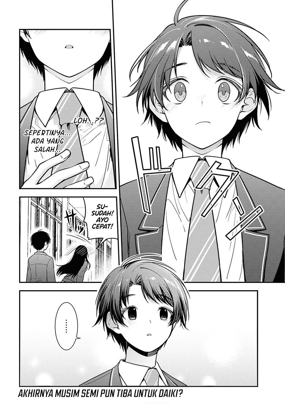 Tonari no Seki no Yankee Shimizu-san ga Kami o Kuroku Sometekita Chap 9 - Next Chap 10