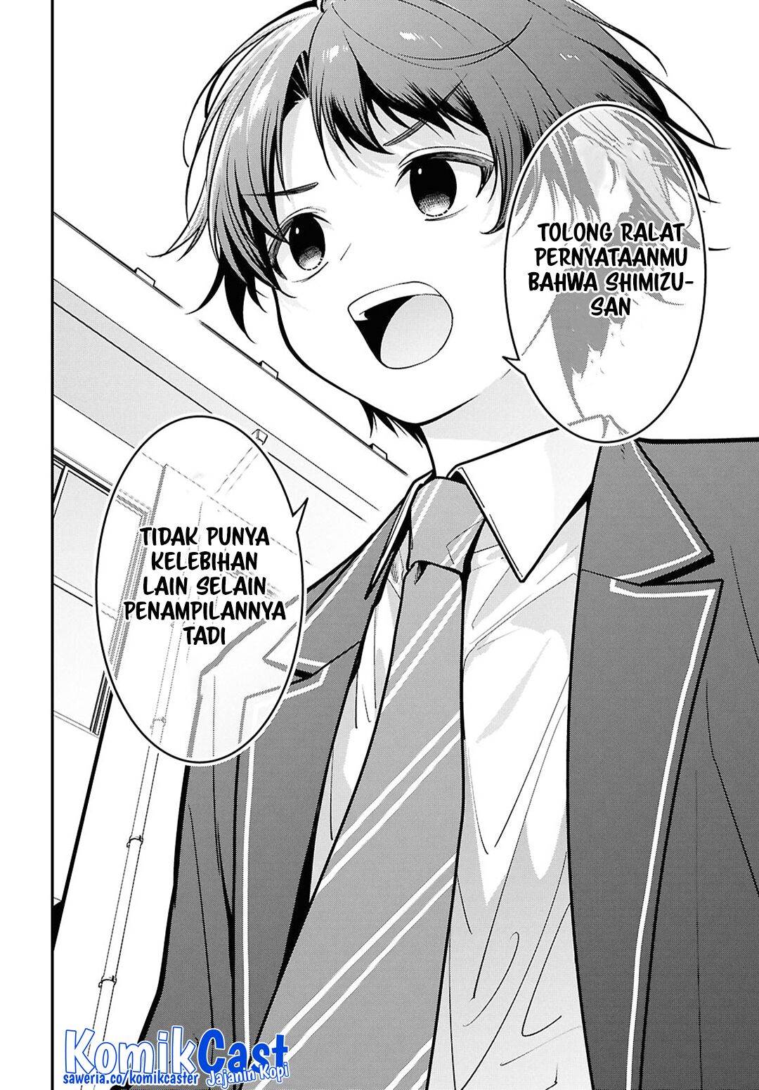 Tonari no Seki no Yankee Shimizu-san ga Kami o Kuroku Sometekita Chap 9 - Next Chap 10