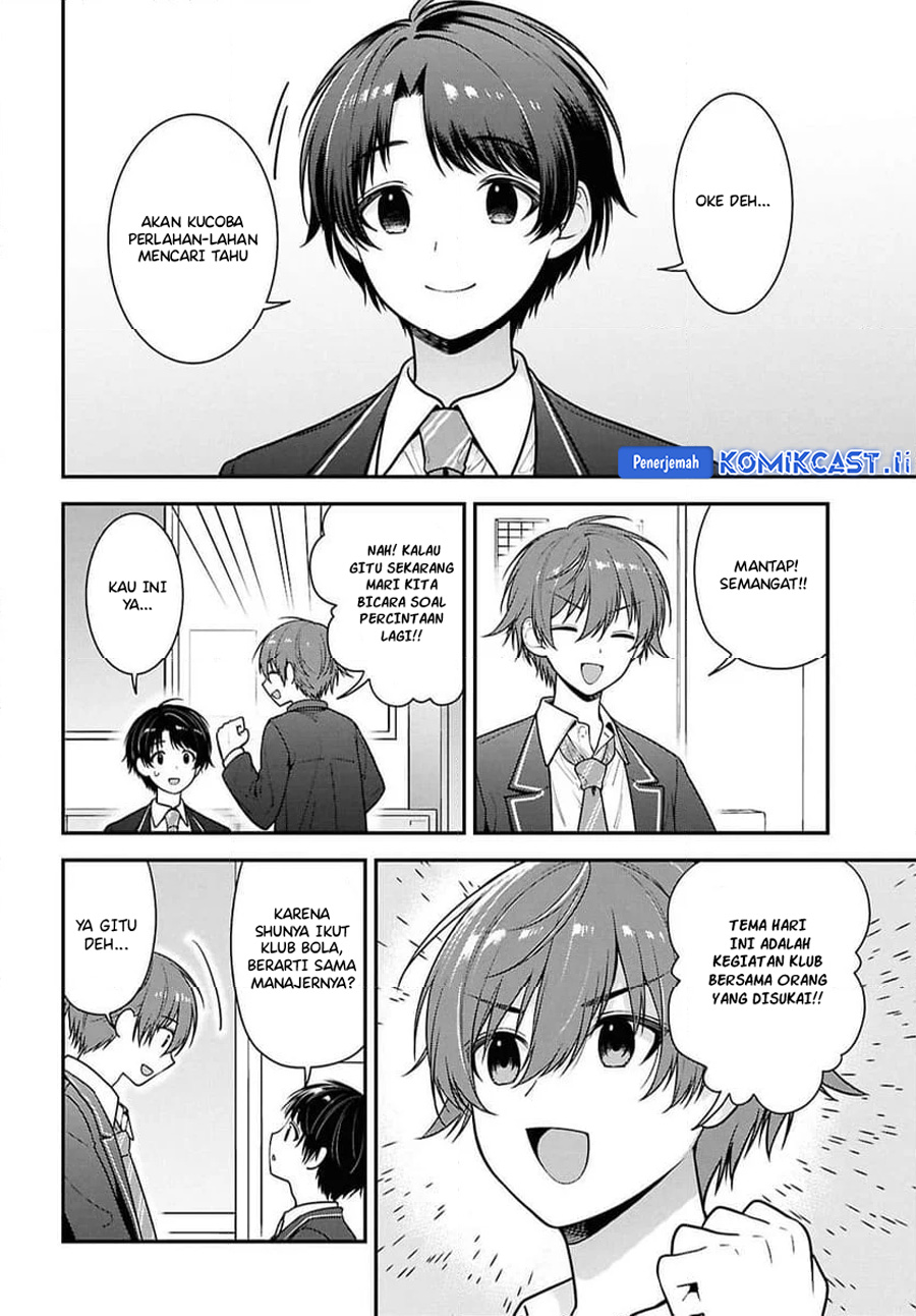 Tonari no Seki no Yankee Shimizu-san ga Kami o Kuroku Sometekita Chap 10 - Next Chap 11