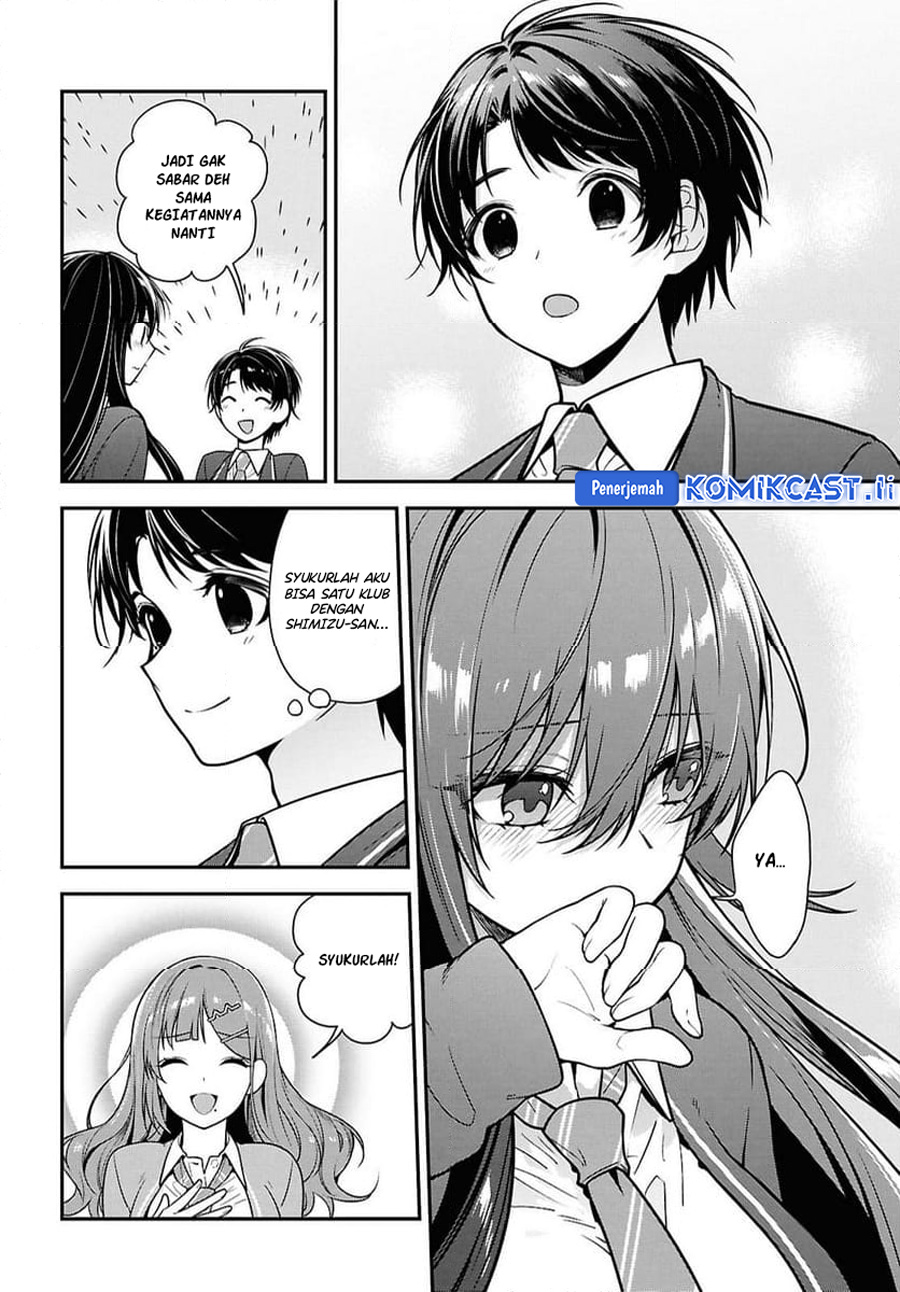 Tonari no Seki no Yankee Shimizu-san ga Kami o Kuroku Sometekita Chap 10 - Next Chap 11
