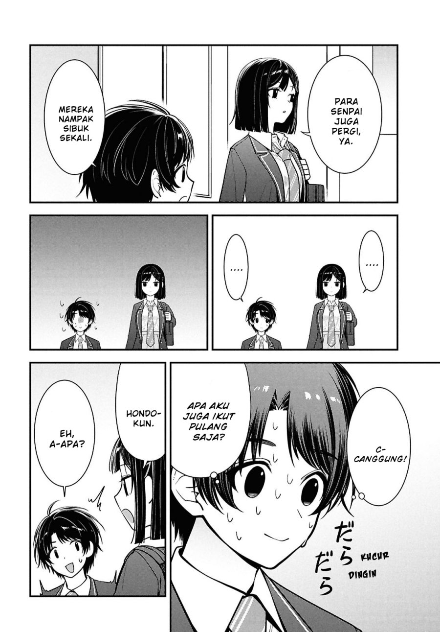Tonari no Seki no Yankee Shimizu-san ga Kami o Kuroku Sometekita Chap 11 - Next Chap 12