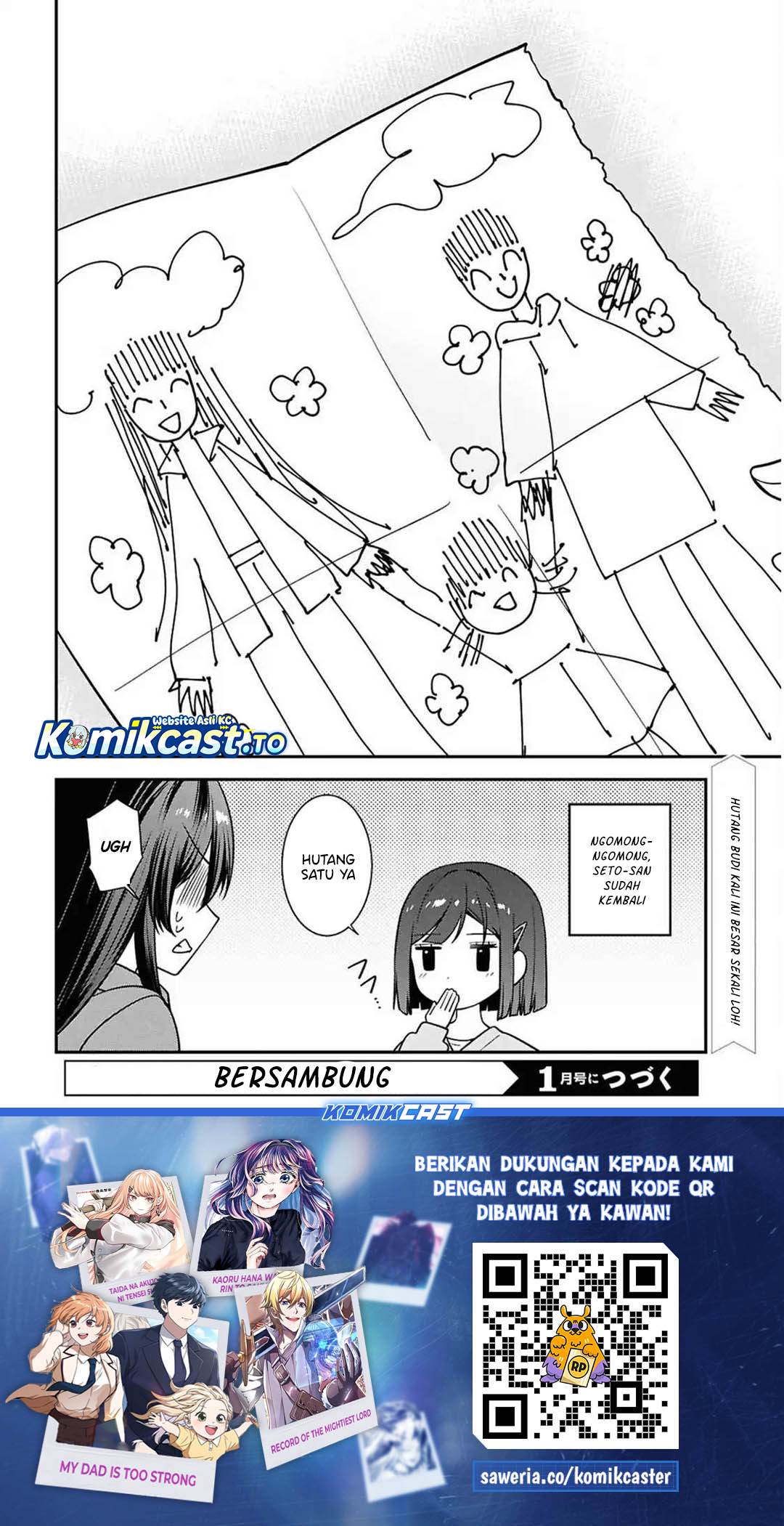 Tonari no Seki no Yankee Shimizu-san ga Kami o Kuroku Sometekita Chap 13 - Next Chap 14