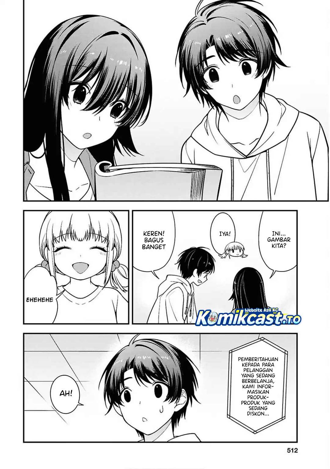 Tonari no Seki no Yankee Shimizu-san ga Kami o Kuroku Sometekita Chap 13 - Next Chap 14