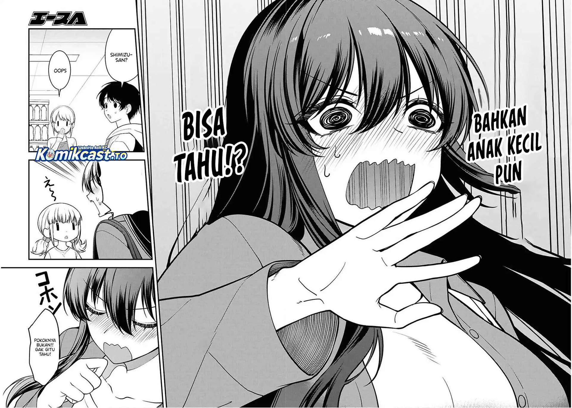 Tonari no Seki no Yankee Shimizu-san ga Kami o Kuroku Sometekita Chap 13 - Next Chap 14