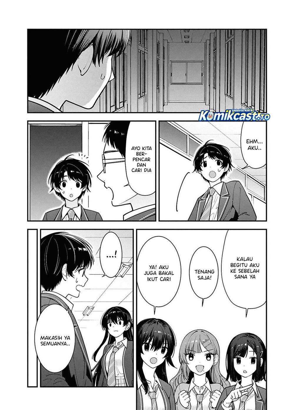 Tonari no Seki no Yankee Shimizu-san ga Kami o Kuroku Sometekita Chap 15 - Next Chap 16