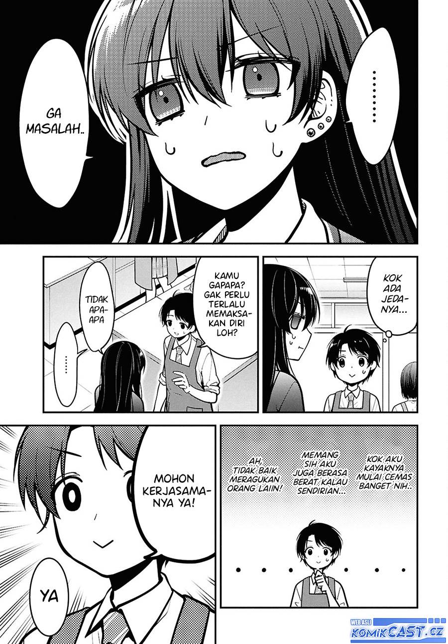 Tonari no Seki no Yankee Shimizu-san ga Kami o Kuroku Sometekita Chap 2 - Next Chap 3
