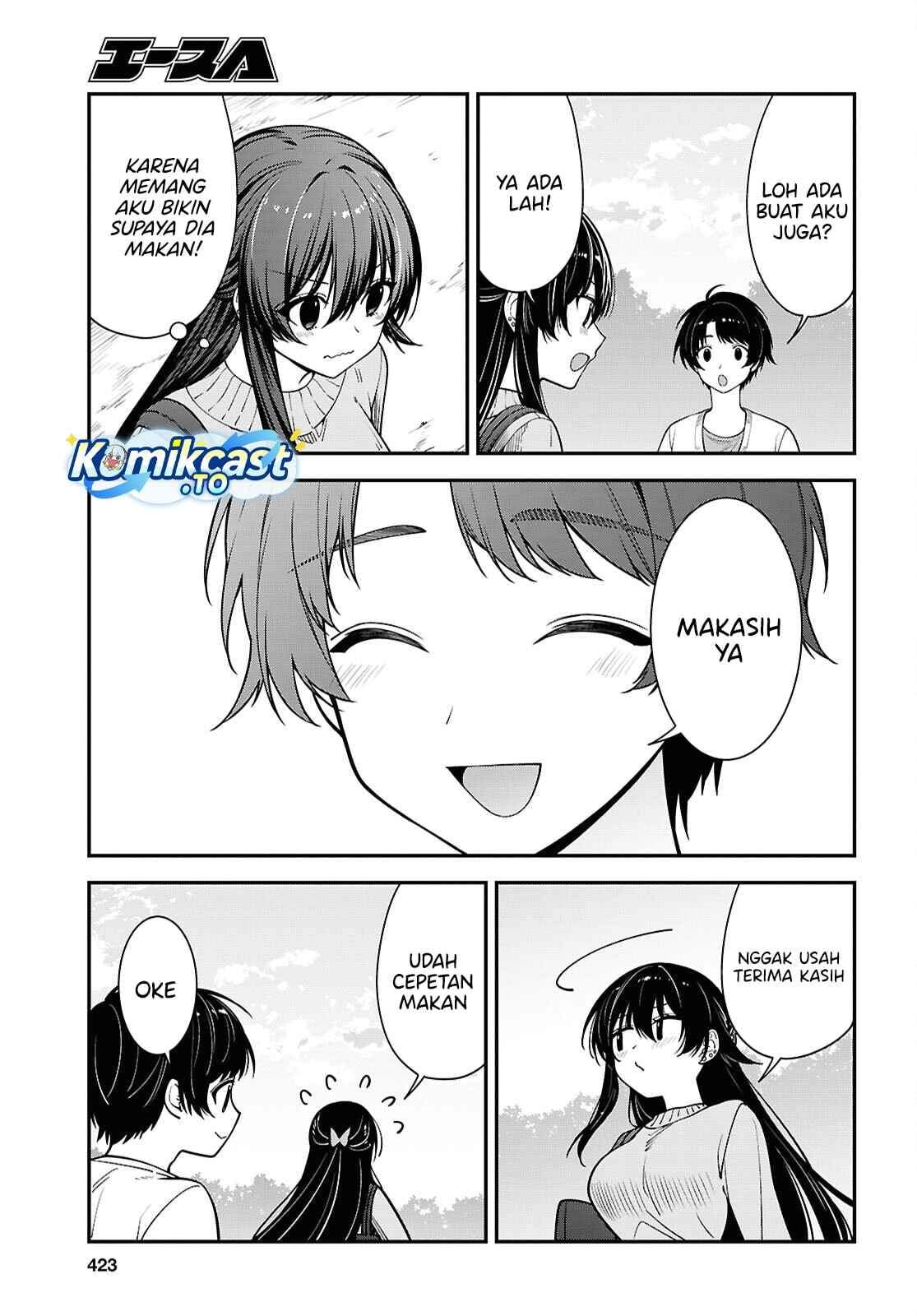 Tonari no Seki no Yankee Shimizu-san ga Kami o Kuroku Sometekita Chap 21 - Next Chap 22