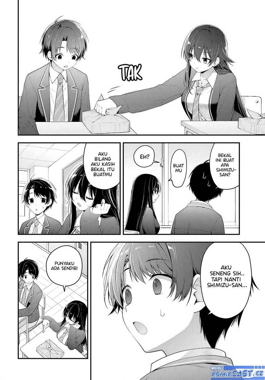 Tonari no Seki no Yankee Shimizu-san ga Kami o Kuroku Sometekita Chap 3 - Next Chap 4