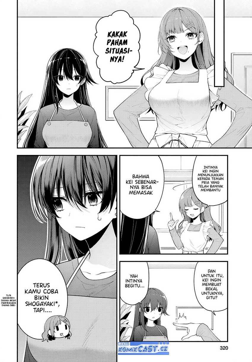 Tonari no Seki no Yankee Shimizu-san ga Kami o Kuroku Sometekita Chap 3 - Next Chap 4