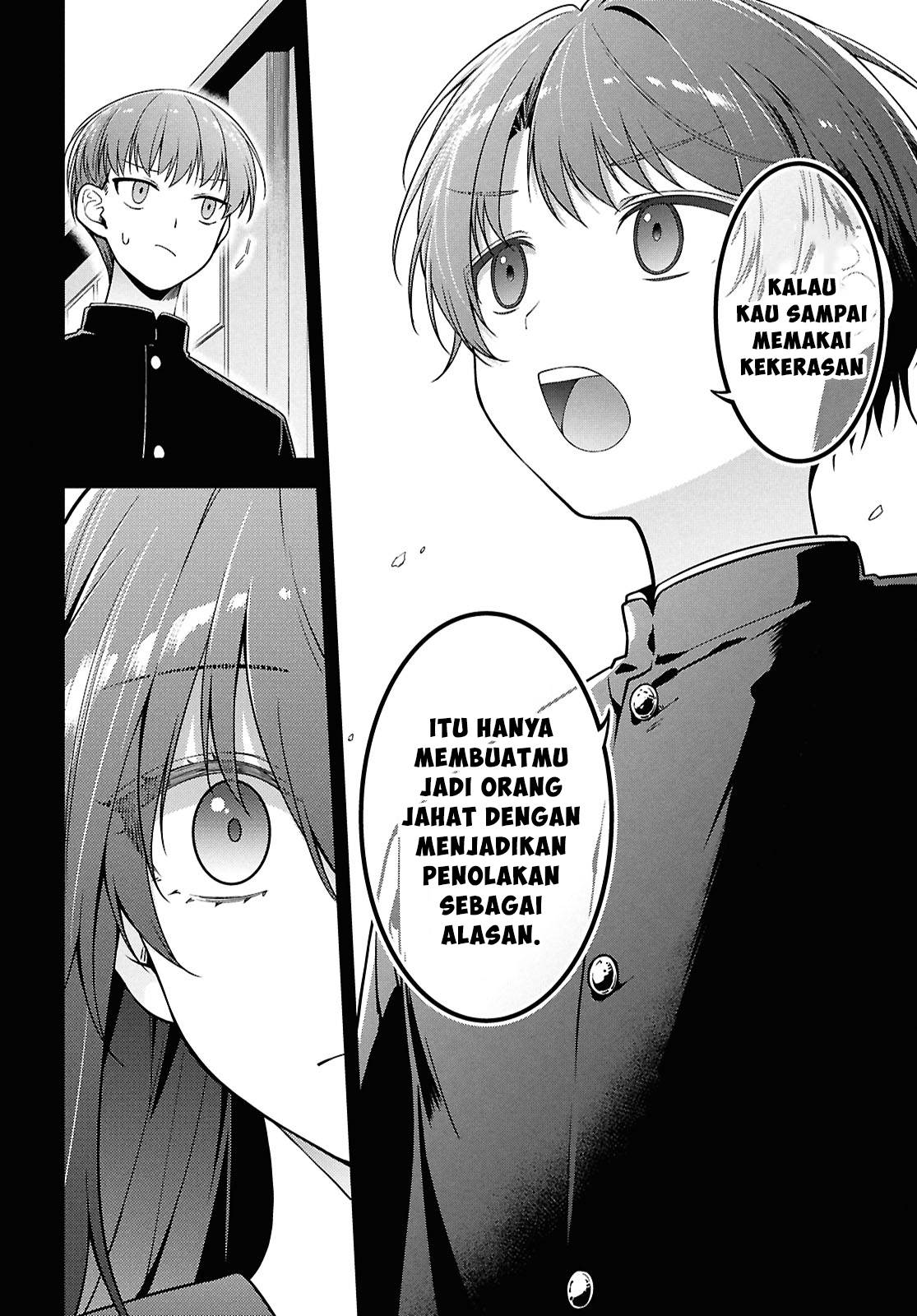 Tonari no Seki no Yankee Shimizu-san ga Kami o Kuroku Sometekita Chap 4 - Next Chap 5