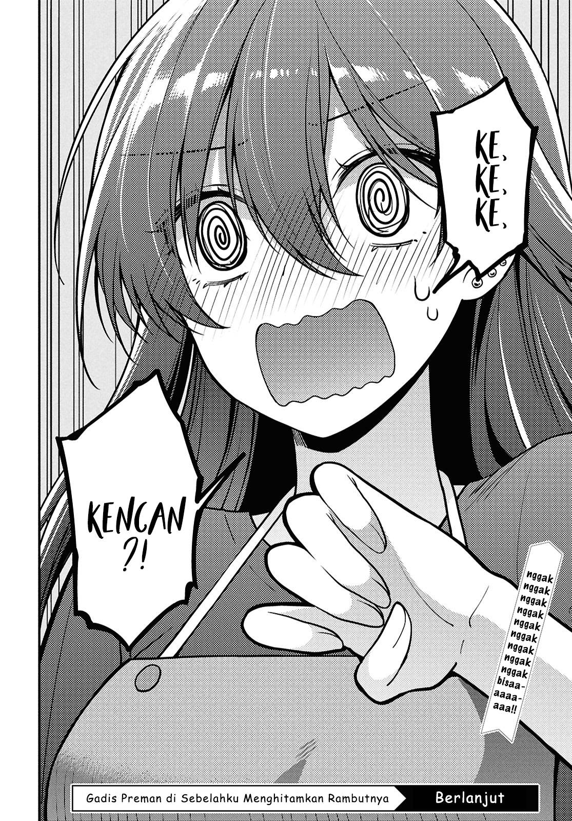 Tonari no Seki no Yankee Shimizu-san ga Kami o Kuroku Sometekita Chap 4 - Next Chap 5