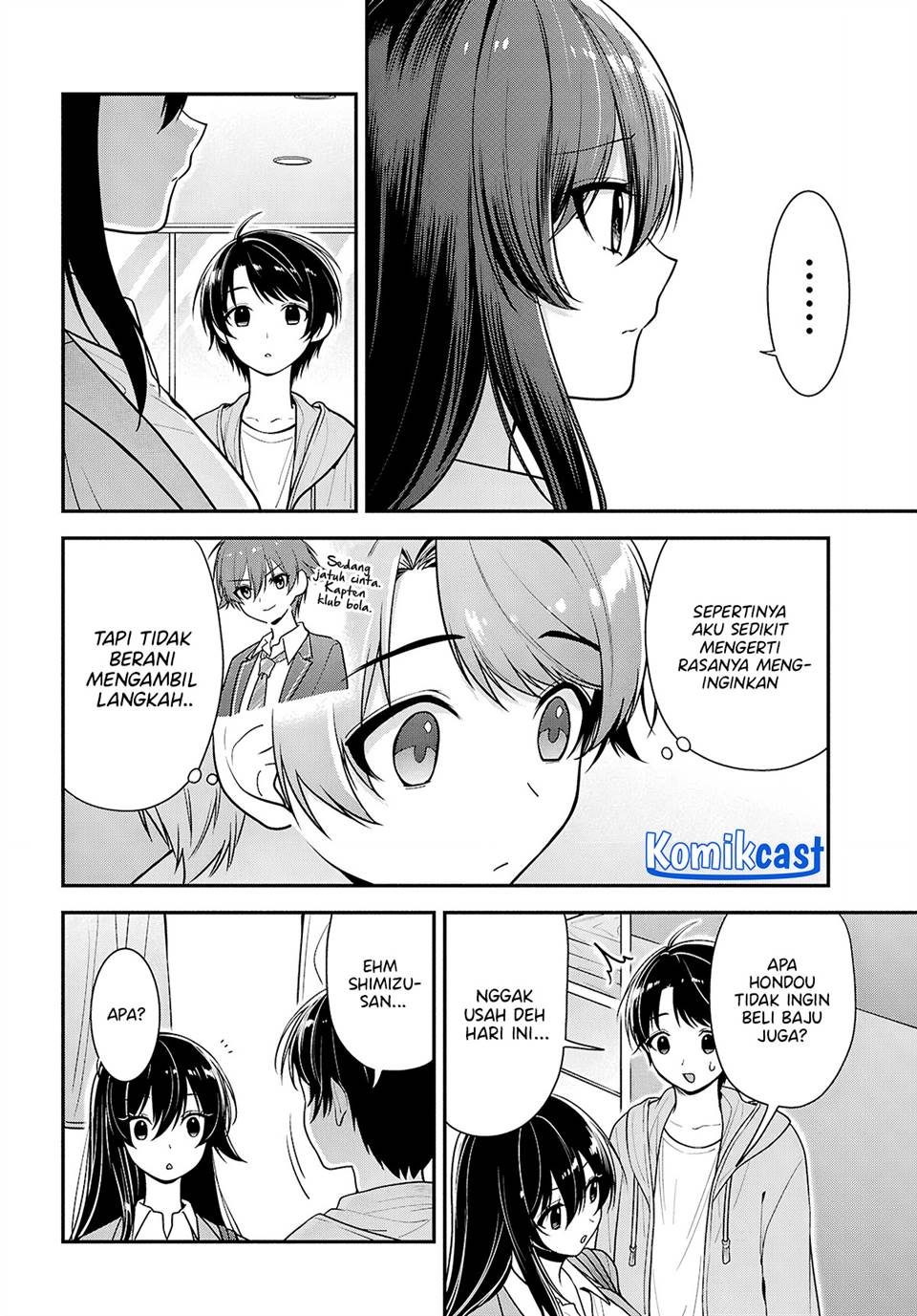 Tonari no Seki no Yankee Shimizu-san ga Kami o Kuroku Sometekita Chap 6 - Next Chap 7